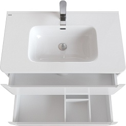 Iddis Тумба с раковиной Edifice 80 подвесная белая – фотография-6